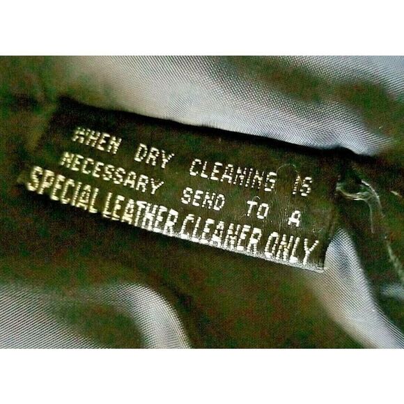 Tannery West Men's Small 100% Leather‎ Jacket Thermolite Lined Removeable Liner - Picture 5 of 8